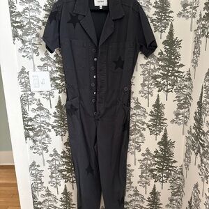 Pistola Black Star-Patterned Grover Jumpsuit